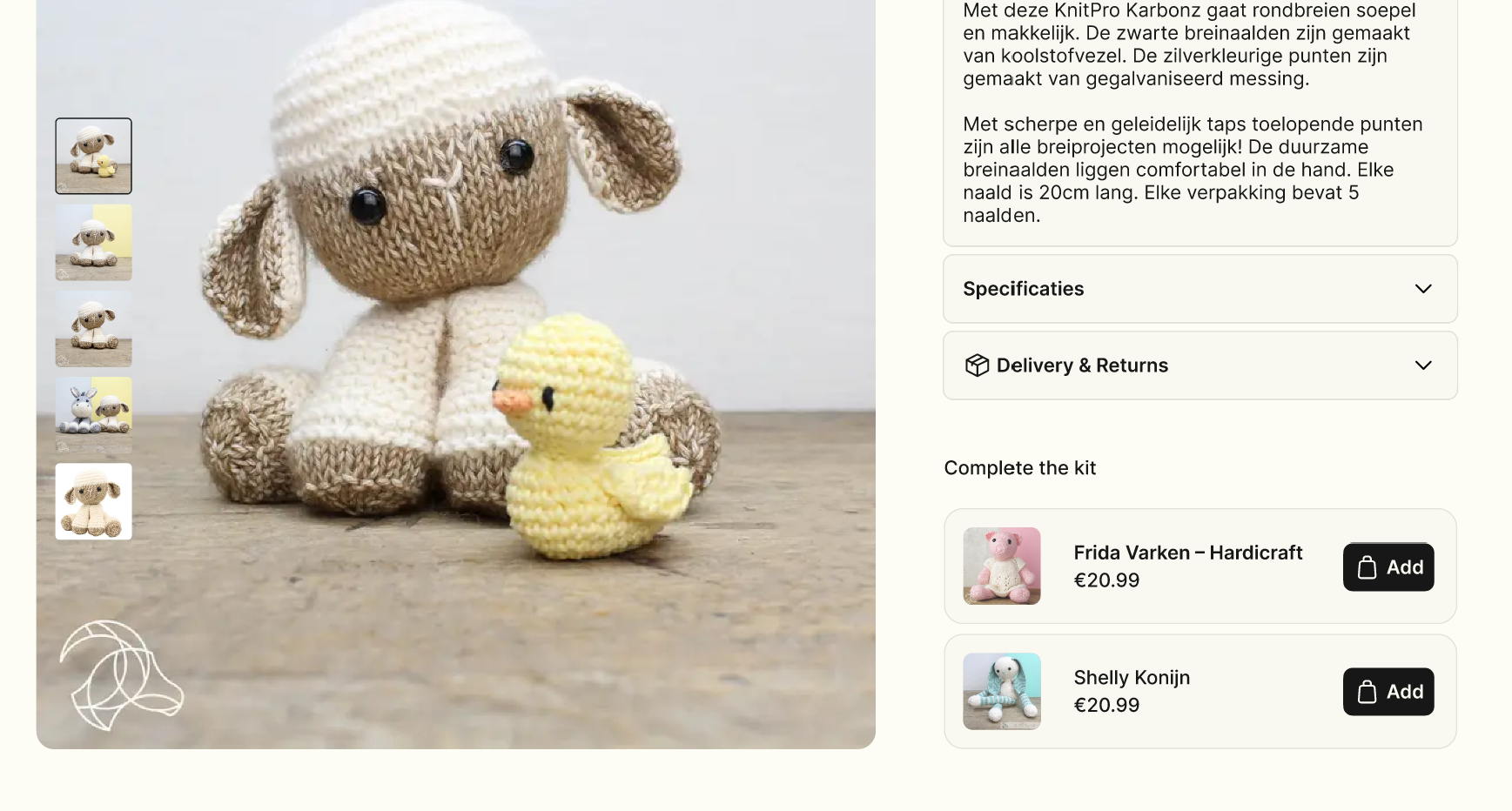 Wolcompany cross-selling and upselling section